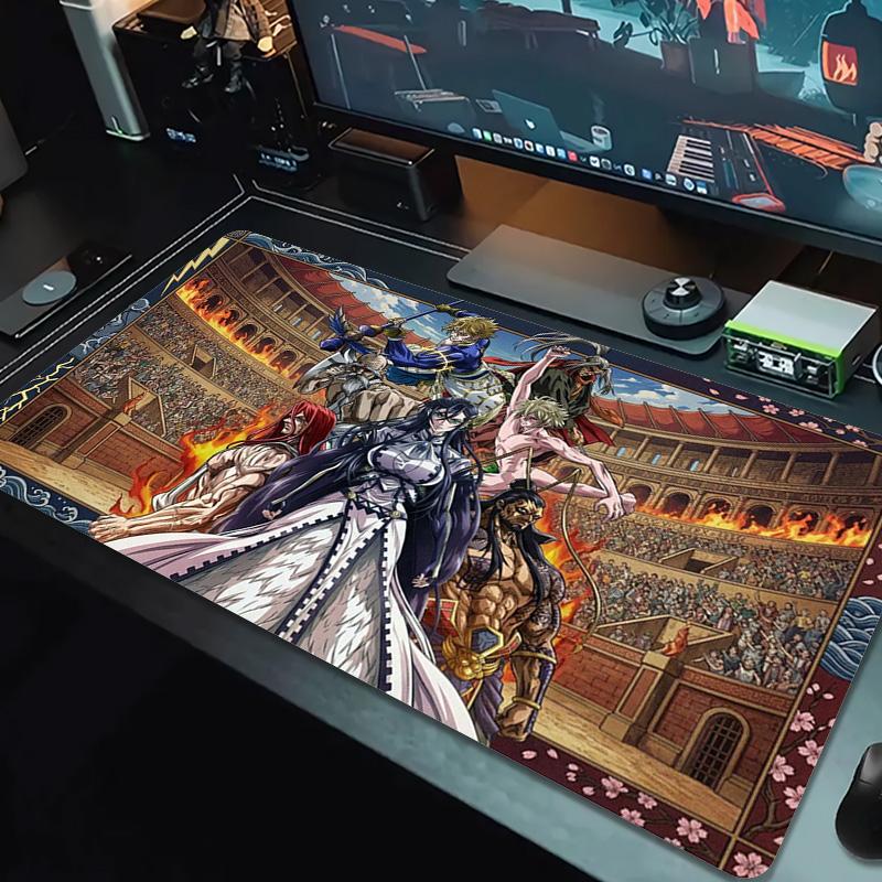 Recorde of Ragnarok Color Mouse Pad Large Gaming Table Cushion Non-slip Laptop Tablet Big Mousepad XXL Mat Mini PC Playmat With Lock Edge