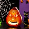Kreatywne Prezenty Świąteczne dla Uczniów Zestaw do Tworzenia Latarni Halloweenowych dla Dzieci, Ręcznie Robione Papierowe Dynie Duchy Zestawy Pamiątkowe z LED