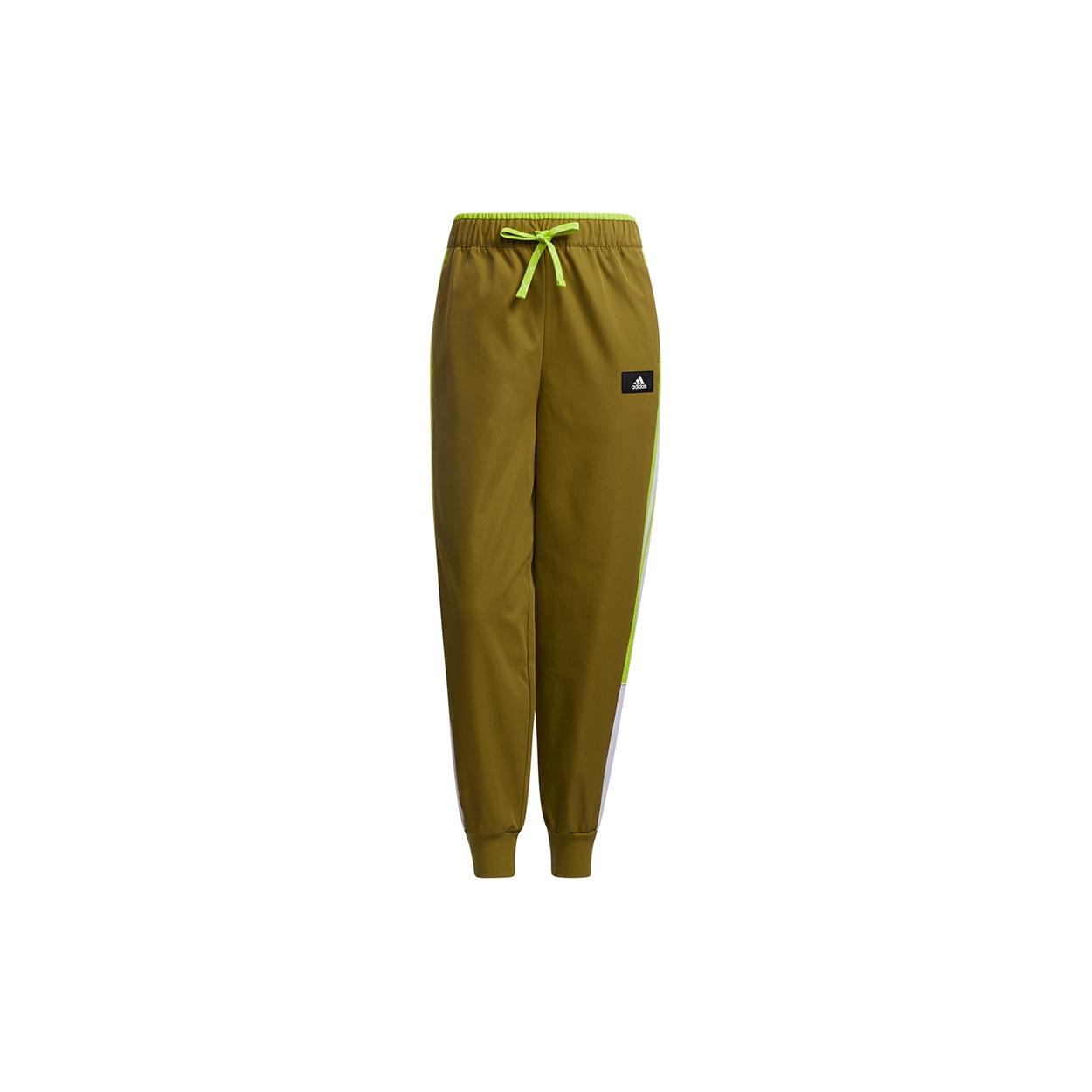 (WMNS) adidas Str Pt Cargo Colorblock Training Sports Long Pants/Trousers Brown Women s GP0605 XL