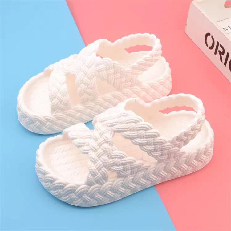 

2024 новые женские сандалии на платформе с открытым носком, летние модные повседневные элегантные и удобные кроссовки для бега 37-38 белый