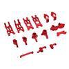 RC Car Steering Group Assembly Set Aluminum Alloy Steering Parts Set for HBX 1Celsius18 18859 18858 18857 18856 RC Car