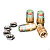 4 Pieces Car Tire Tyre Pressure Monitor Stem Caps 3 Color with Nuts Wrench Universal for