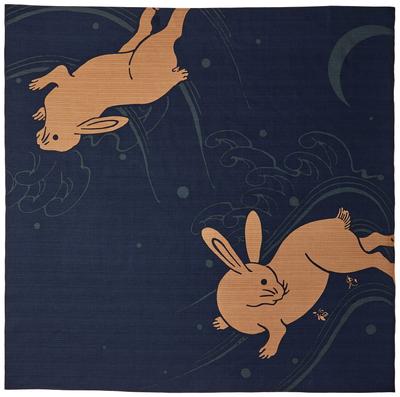 Maeda Senko Kaiuntei Lucky Furoshiki Cloth, Fortune Rabbit Design 046351
