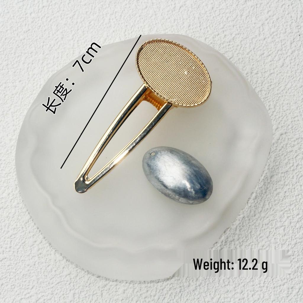 Chinese Style Brocade Hairpin Set: DIY Duckbill Clip Material for Hair Accessories