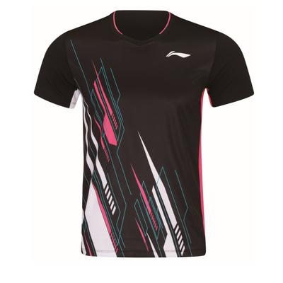Li Ning Badminton Collection Badminton Jersey Unisex Black AAYW057-1