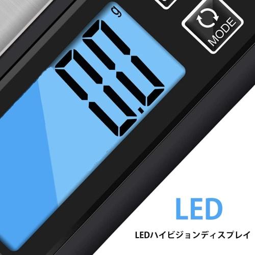 ZooYi Digital Scale for Kitchen, Measures from 0.01g To 600g, Digital, USB Charging, Tare Function, Precision Electronic Scale, Platform Scale, Commer