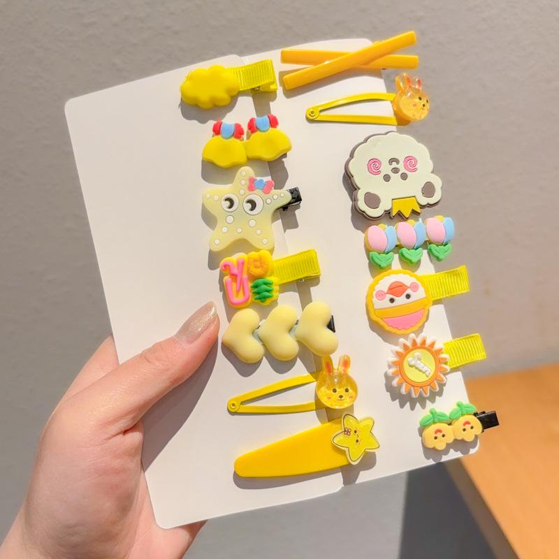 2024 Bunte Entenschnabel-Haarspangen für Mädchen - Niedliche Seitenscheitel & Frizzige Haarnadeln Kinder-Kopfschmuck