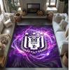 Anderlecht FC Voetbal Patroon Zacht Vloerkleed Antislip Binnen Vloerkleed Sport Decoratie Mat voor Slaapkamer