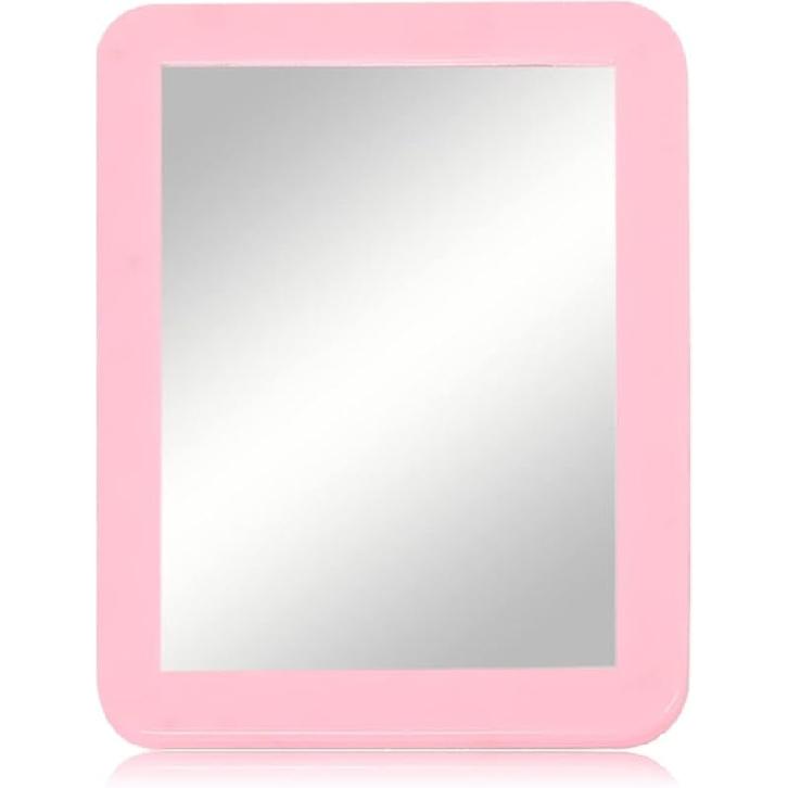 Magnetic Locker Mirror,5" x 7" Small Mirrors School Locker, Bathroom, Household Refrigerator, Locker Accessory, Office Cabinets, and Home (Black)
