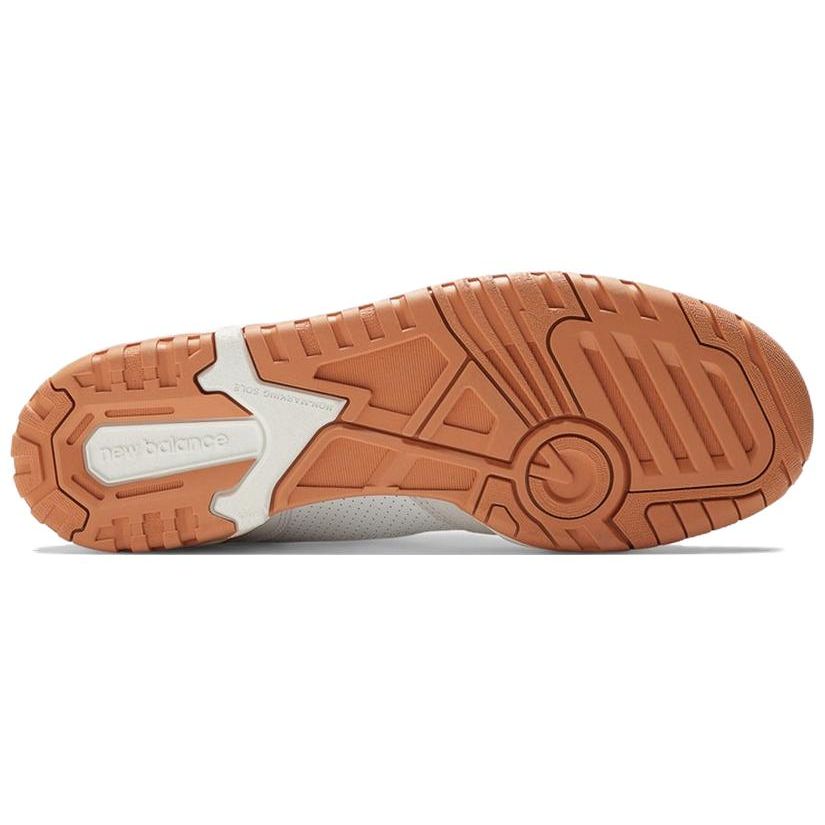 New Balance 550 Burnt Orange Unisex Sneakers White Munsell-White Sepia BB550LSC