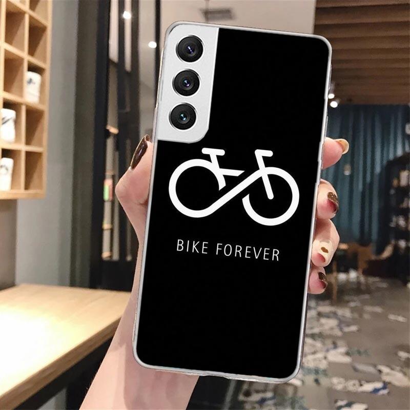 

Bicycle Bike Sport Soft Phone Case For Samsung Galaxy M12 M21 M30S M31 M32 Note 20 Ultra 10 Lite 9 8 J4 J6 Plus + M51 M52 J8 Samsung M32 4G