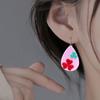 Jewelry Casting Molds Silicone Pendant Resin Molds Clover Waterdrop Epoxy Resin Mold for Earrings Necklace Keychain Mold