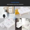 Delixi Multi-Function Socket Strip: One-to-Two Plug, Wire-Free, Multi-Hole Panel Expansion Converter.
