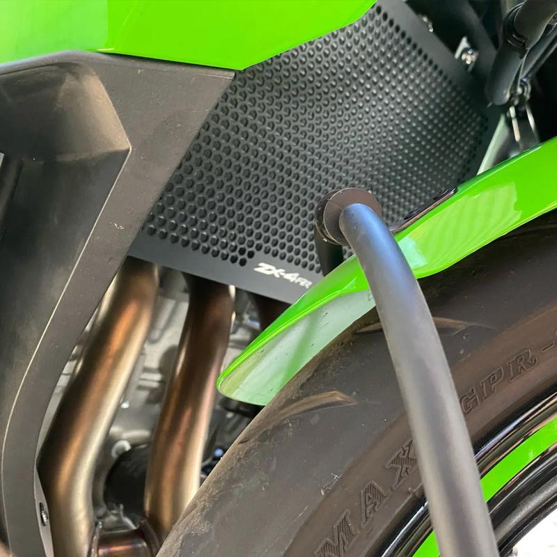 2025 2026 Motorcycle Accessories Radiator Guard Radiator Protection Grille Cover For Kawasaki Ninja ZX4R ZX 4R/4RR ABS 2023 2024