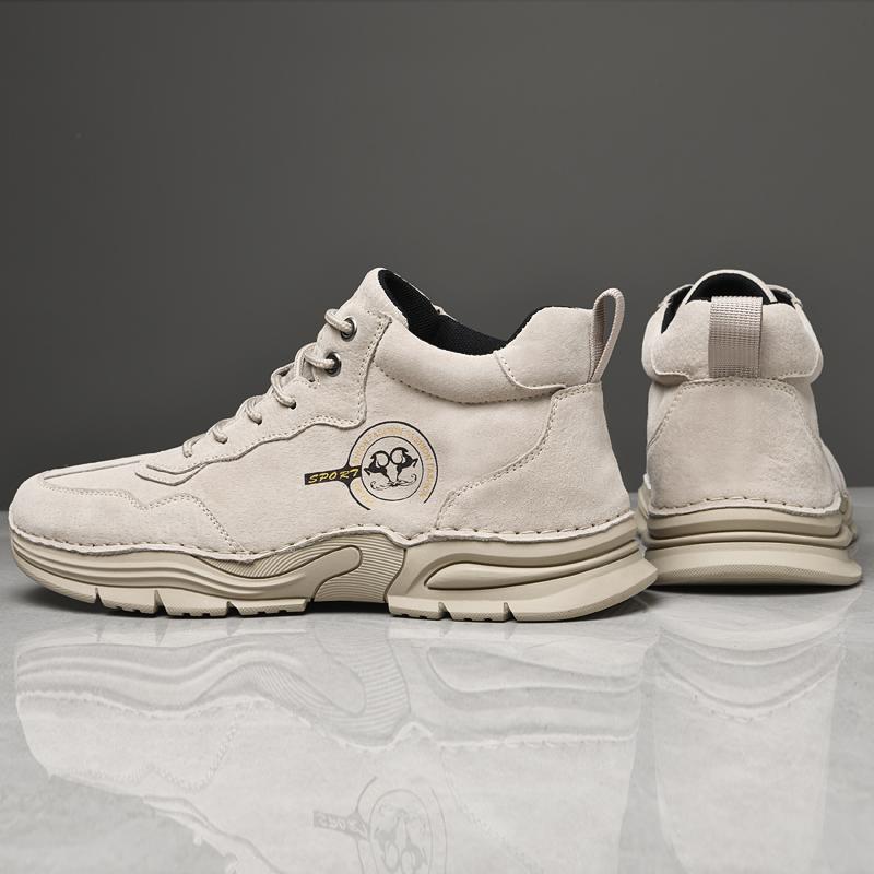 Fashion Winter Footwear New Men's Cotton Shoes Platform Outdoor Leisure Sports Shoes Fashion Loafers Breathable Soft Soled Men's Shoes