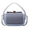 Niche Trend Fashion High Sense Portable Pillow Bag Women's New Contrasting Color Splicing Shoulder Messenger Bag