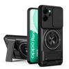 KEYSION Magnetic Phone Case for OPPO Reno14 Pro 5G Reno14 F 5G Slide Camera Protection Upright Kickstand Ring Shockproof Cover