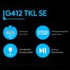 Logitech G412 TKL Backlit Wired Gaming Mechanical Keyboard