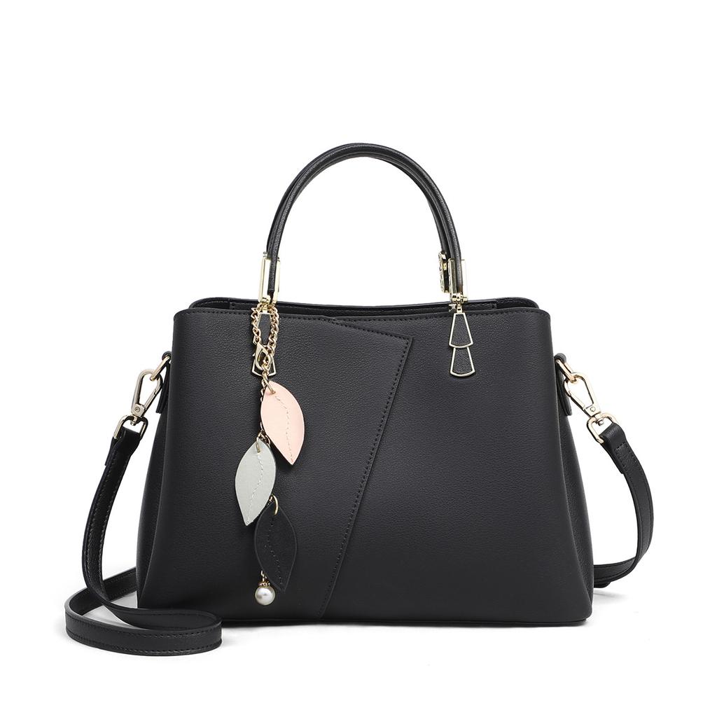 2025 New Style Patchwork Women's Handbag Large Capacity Crossbody Shoulder Fashion Color Block Mom Bag