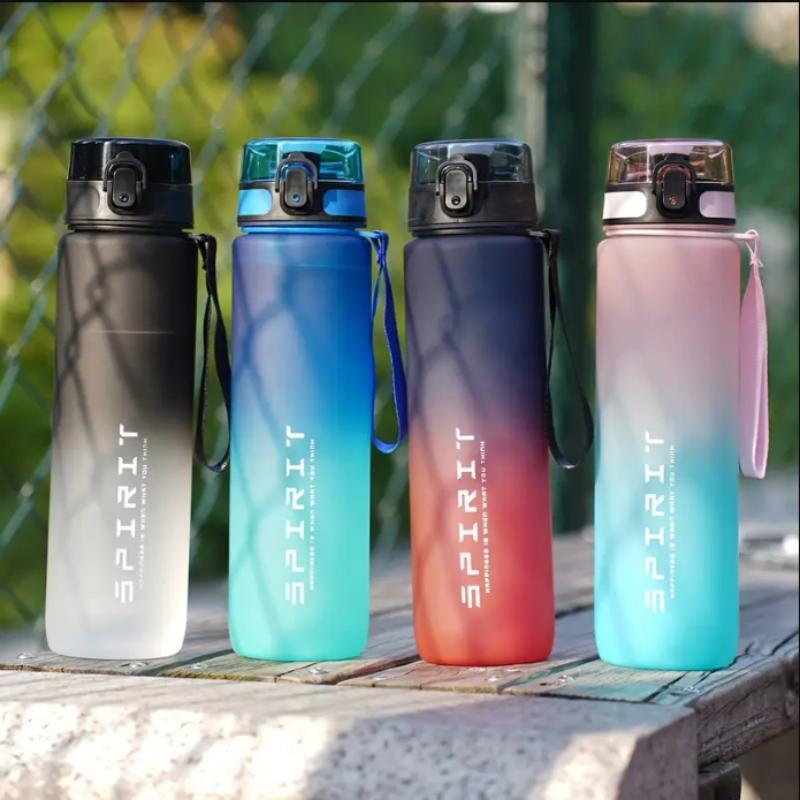 Leak-Proof Sports Water Bottle - Large Capacity, Portable & Durable for Gym, Fitness, Outdoor Activities - Food Grade Material