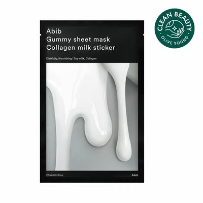 Gummi-Tuchmaske Collagen Milk Sticker 1P