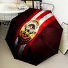 Brentford Football Club Crest Automatic Folding Umbrella - 8-Rib Travel Umbrella with Auto Open/Close & Portable Gifts for holidays or birthdays