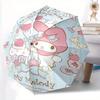 Strawberry Cake & My Melody Sanrio Automatic Opening and Closing Folding - A Good Choice for Gifts, Fashionable and Convenient Umbrella With Cute Cart
