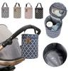 Thermal Insulation Stroller Hanging Bag Waterproof Nursing Mom Bag Baby Bottle Bag  Stroller Use