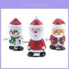 Adorável Boneco de Neve Papai Noel de Corda Andante Brinquedo Para Crianças e Diversão em Família