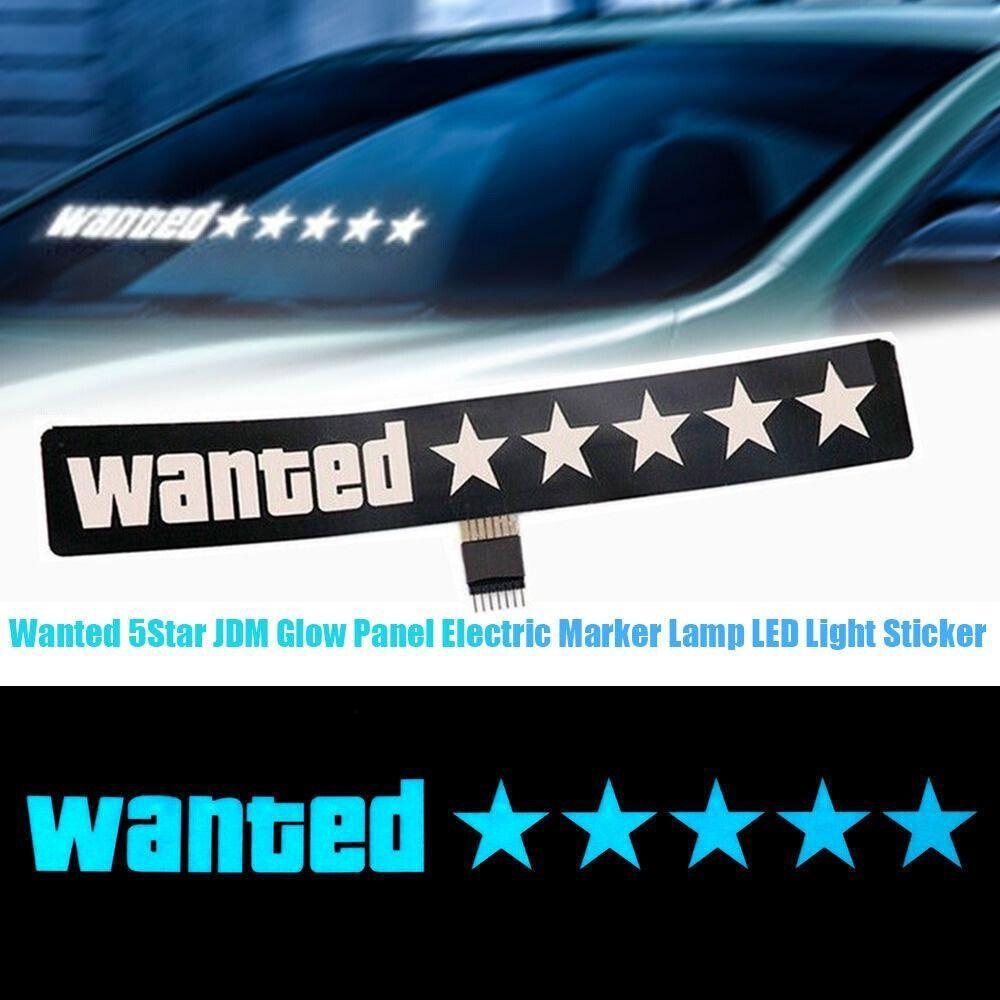 Koop Sticker Car Window Various Styles Windshield Sticker LED Car