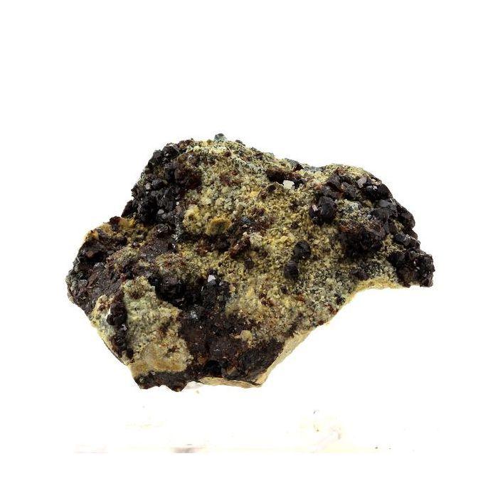 Pierres et Minéraux. Bournonite + Sphalerite. 1080.0 ct. Saint-Laurent-le-Minier, Occitanie, France.