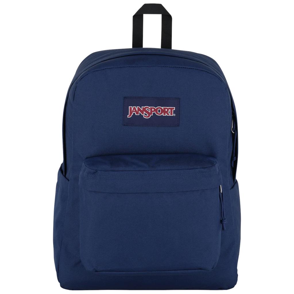 JanSport Superbreak Plus Rucksack, Unisex marineblauer Rucksack
