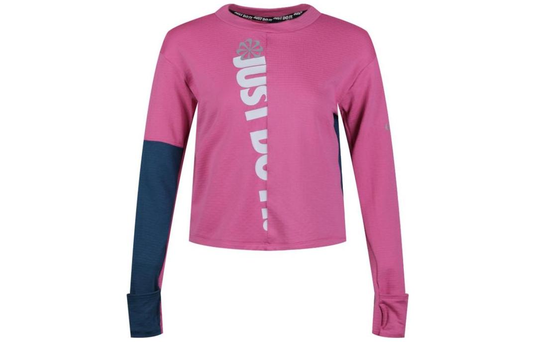 Nike Sweatshirts Women s Pink Crew Neck Moderate Other CJ8065-691 M