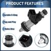 INFINAUTO Fuel Injector Engine Fuel Injection Nozzle No.06164-PCA-000 Compatible with