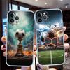 AQ51 Football Soccer Phone Case for Motorola Moto E13 E15 E20 E22 E22I E22S E30 E32 E40 E7 E7I G Plus Power Play Stylus G22 G14