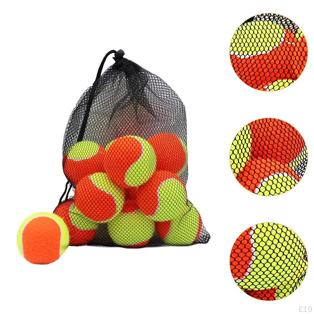 20 Pieces Tennis Balls Training Pet Dog Elastic Wear Resistant for