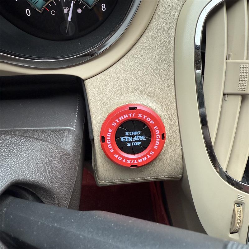 Universal Car Ignition Switch Decorative Ring & Knob Cover