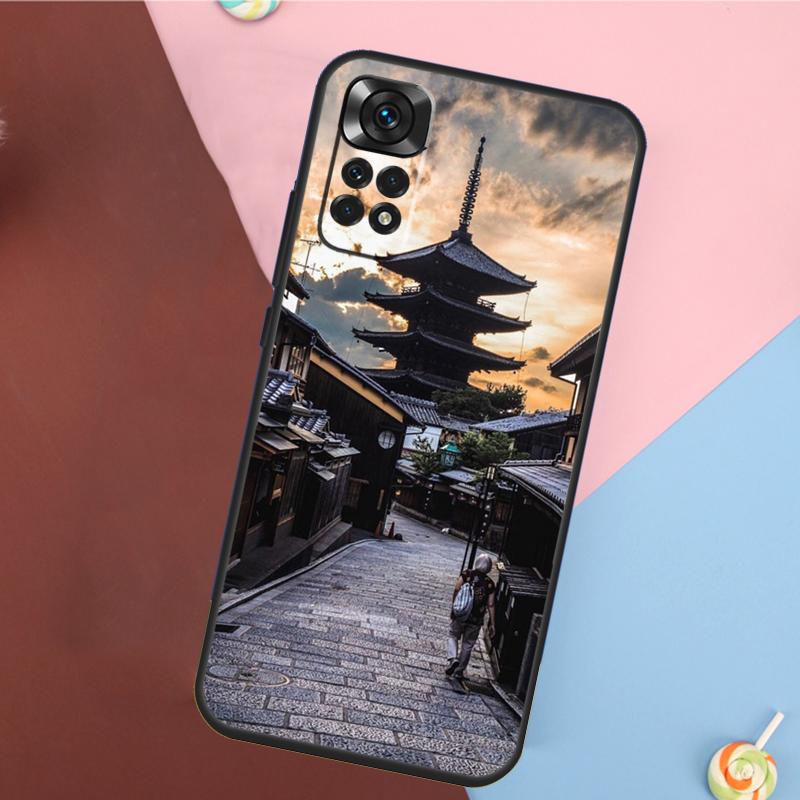 Japanese Temple Kyoto Cover For Xiaomi Redmi Note 13 Pro 14 12 11 9 10 9S 10S 11S 12S Redmi 14C 10C 12C 13C Case