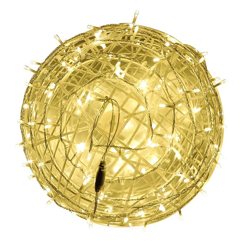 Xingongpai Outdoor LED Rattan Ball String Lights