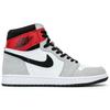 Air Jordan 1 Retro High OG Smoke Grey Męskie Sneakersy Białe Czarne Jasnoszaro-dymne 555088-126