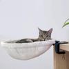 Cat Desk Bed Cats Hammock Comfortable Round Sturdy Soft Pet Furniture Desktop Perch for Indoor