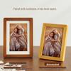 Walnut Solid Wood Photo Frame with Rounded Corners