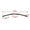22MM 28MM Motorcycle Handlebar 1-1/8" Fat Handle Bar Universal Racing Dirt Pit Bike Motocross ATV Accessories Aluminum Alloy