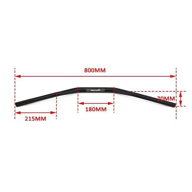 22MM 28MM Motorcycle Handlebar 1-1/8" Fat Handle Bar Universal Racing Dirt Pit Bike Motocross ATV Accessories Aluminum Alloy