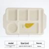 Melamine Divided Canteen Tray