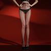 Collant Aurora Sexy Macchiato Prisma Riflesso Bicolore Senza Vita Linea Unica Cavallo Elasticità Collant Setosi Ragazza Festa Ootd Moda