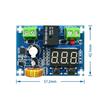 XH-M609 Low Voltage Disconnect Switch Cut Off 12V 24V 36V Digital LED Display Over-Discharge Protect for 12-36V Lithium Battery