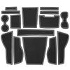 22 BYD Song Pro DMi Door Slot and Cup Holder Pads for Car Modification