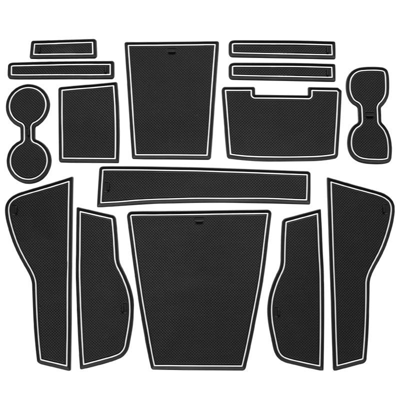 22 BYD Song Pro DMi Door Slot and Cup Holder Pads for Car Modification