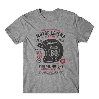 Motor Legend Helmet Tshirt Racing Shirt 100% Cotton Premium Tee New
